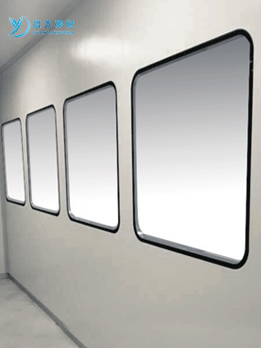 双层钢化玻璃彩钢板雕孔一体窗